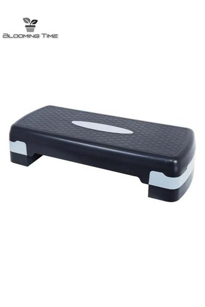 Fitness Pedal For Yoga Fitness Aerobic Exercise, Adjustable Height, Rhythm Pedal, Black And Gray