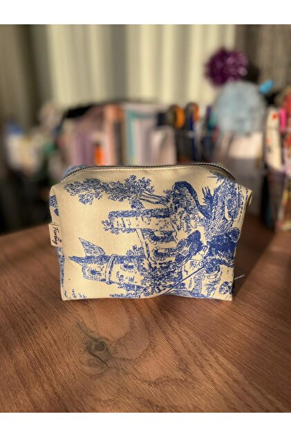 Vintage Patterned/ Multi-Purpose Makeup Bag