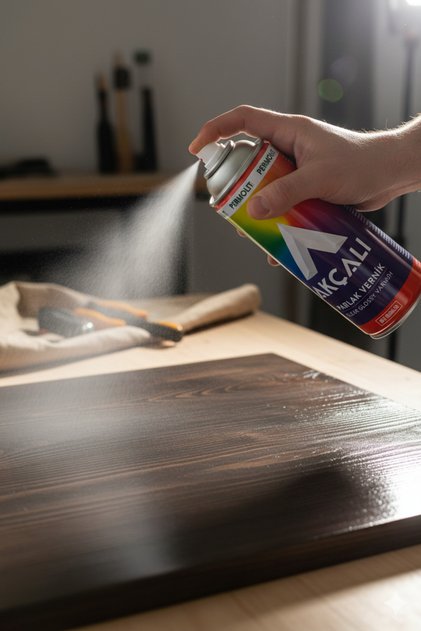 Sprey Boya 000Parlak Vernik,Sprey,Parlak,Mat,Satin,Plastik,Yüzey Astarı