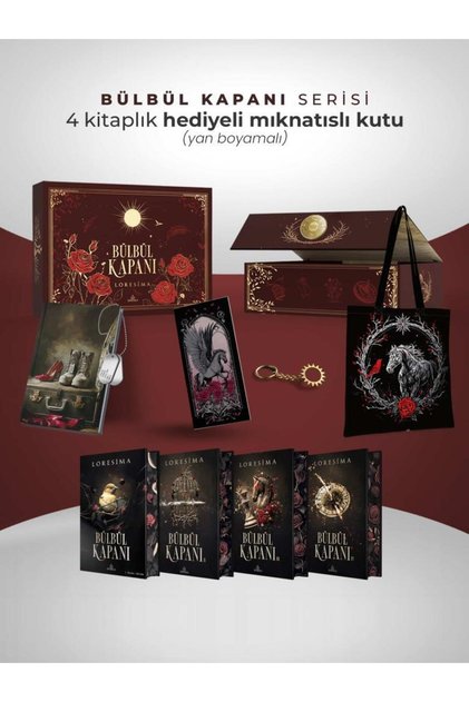 Bülbül Kapanı Serisi – Gift Box with Side Painting and Magnet
