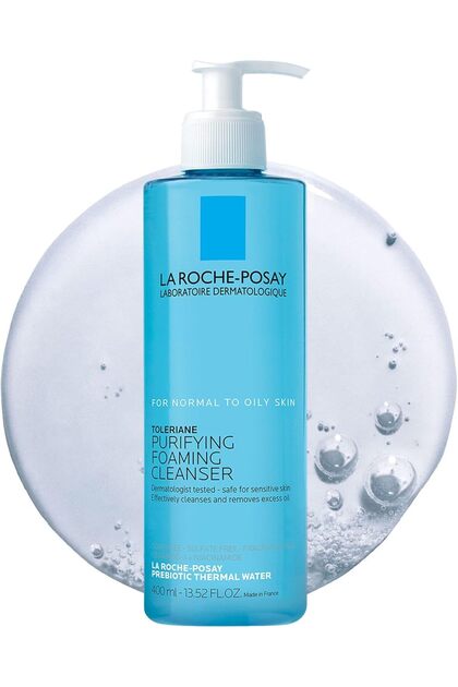 La Roche-Posay Toleriane Face Wash Cleanser, 13.52 Fl Oz