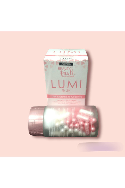 iposomal glutathione Beauty Vault LUMI 60 CAPSULE 24H Whitening Glutathione JAPAN FORMULA Lumina  Glow Sun Block main image 1