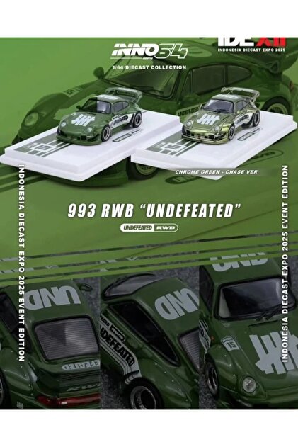 Inno 64 Models Undefeated Porsche 993 RWB Yeşil - Fiyatı, Yorumları