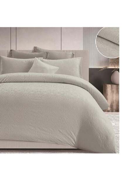 BAIG 6-Piece Velvet Quilted Comforter Set – European Style Jacquard Bedspread with Bed Sheet & Pil