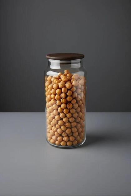 Nero Zone Glass Storage Container Jar 1300ml
