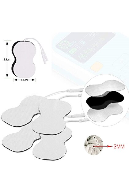 TWS 9形態セット WOLLEX 4 Adet (2 Paket) Tens Ems Masaj Aleti Pedi (Soketli