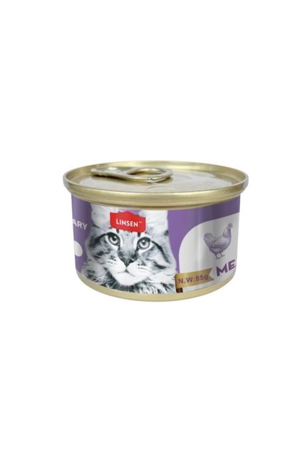 طعام رطب شراٮٔح دجاج مع سلطعون للقطط 85غ
