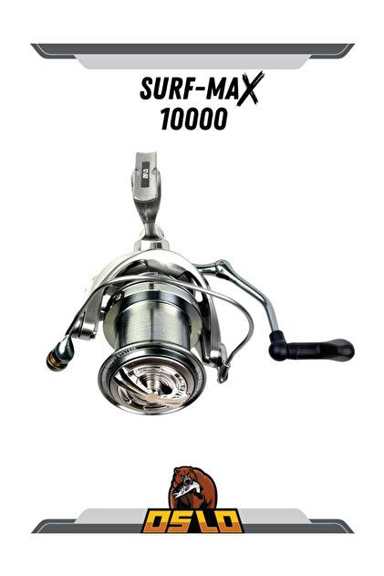 Oslo Surf Max 10000 Surf Misina Sarılı Olta Makinesi (Yedek Kafalı