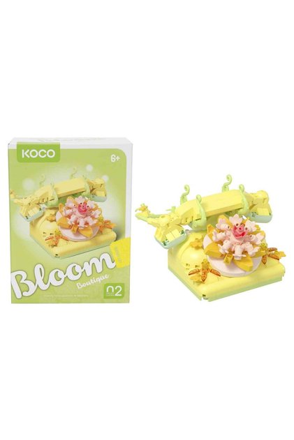 KOCO Bloom Boutique Antika Telefon Yapım Seti 336 Parça – Dekoratif Blok Model