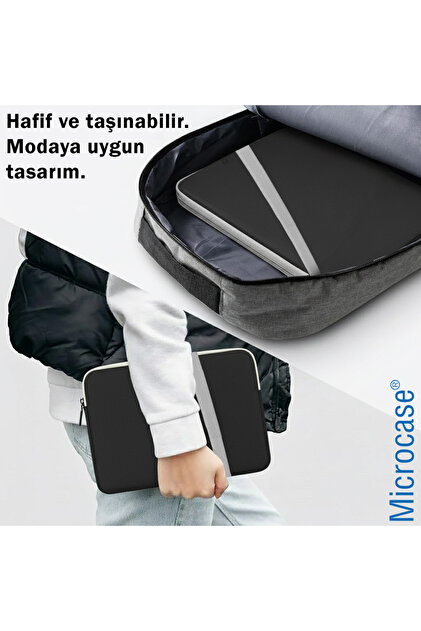 Microcase MacBook Air 13 inch M4 2025 için Çok Amaçlı Sleeve Tipi