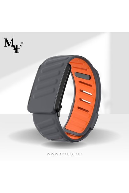 M.A&F Comfort Durable Silicone Wristband for WHOOP 4.0 – Soft Sports Loop with U-shaped Connector