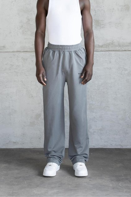 Relaxed Basic Baggy Sweatpants Smoke