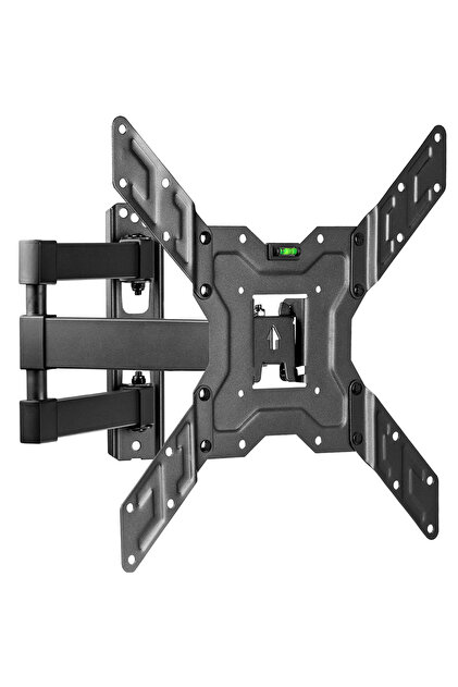 Suport TV de Perete, Pivotant, Diagonala 22” – 55” ( 56 – 138cm), Max 35kg, Vesa 100x100 – 400x400
