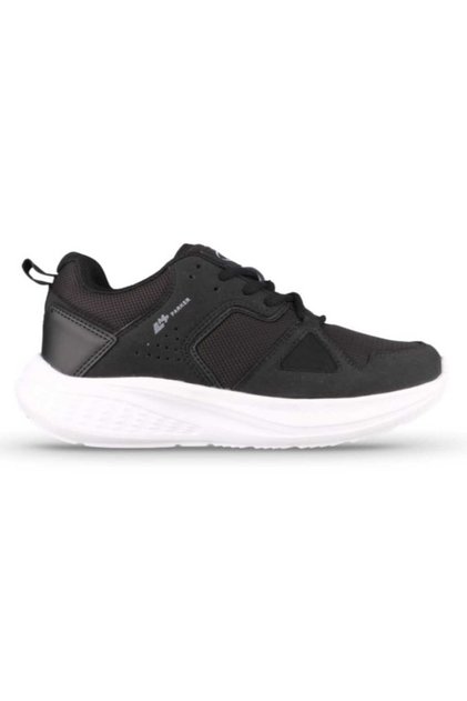 Mp 252-6056 Black and White Women's Lace-Up Sneakers