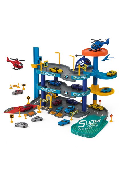 Multi-Layered Car Parking Set