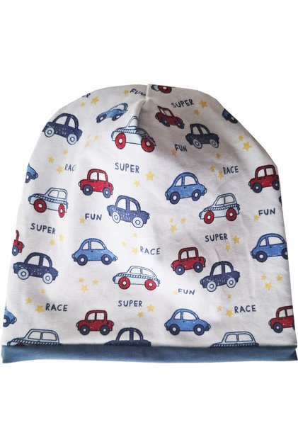 Baby Boy Beret Double Layer 6-12 Months