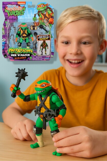 TOYFEST Ninja Kaplumbağalar Michalengelo Ninja Turtles Mutations