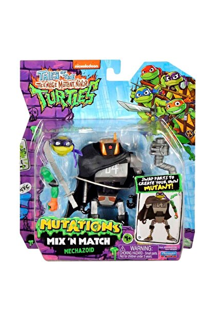 TOYFEST Ninja Kaplumbağalar Mechazoid Ninja Turtles Mutations Mix