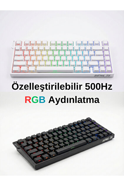 ULUGAMES HOWL 75 HE RGB 8000Hz Kablolu Rapid Trigger - Snap Tap