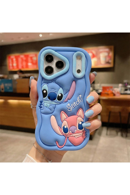 Apple iPhone 17 Pro Max Case with 3D Character Figure Stic