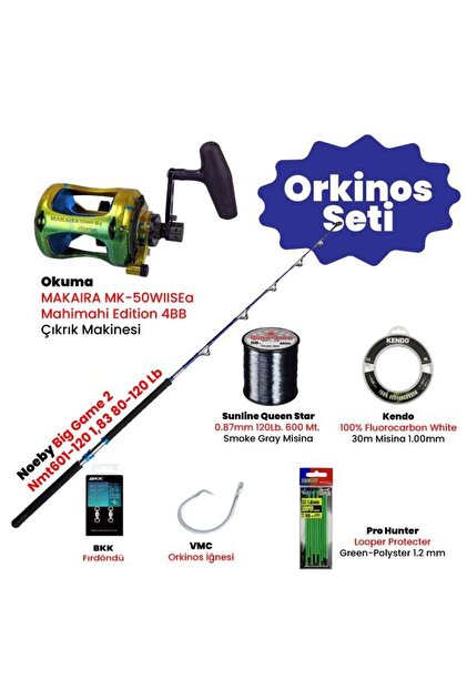 Okuma Alamatra Orkinos Av Seti - Fiyatı, Yorumları
