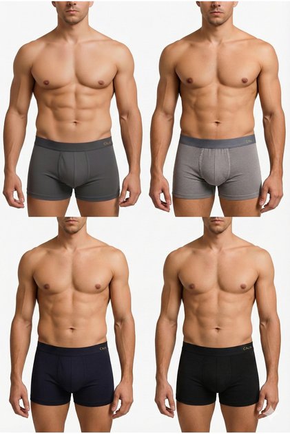6-Piece Premium Men's Stretch Fabric Bamboo Boxers