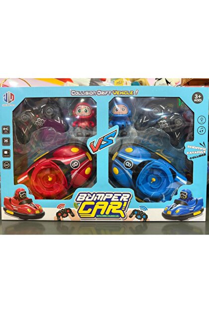 JUNLIDA bumper car ikili kumandalı ve sürücülü 48x31x9 - Fiyatı