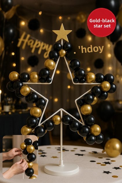 Starry Balloon Stand |   Table Top Party Decoration |   Birthday Table Decoration Set