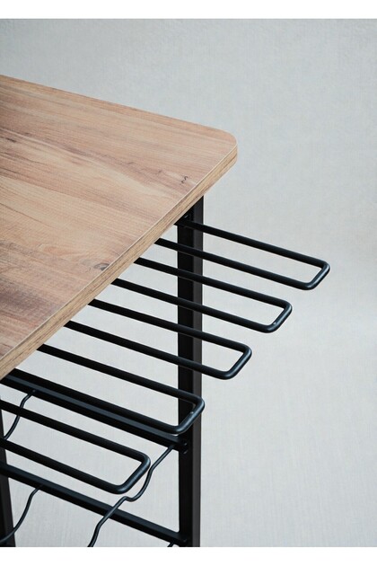 Bye Concept More Çok Amaçlı Ada Masa Metal Mutfak Bar Bango