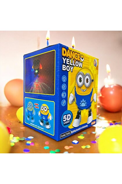 WBC TOYS Minyon Figür Oyuncak Dans Eden Renkli Işıklı Müzikli 20