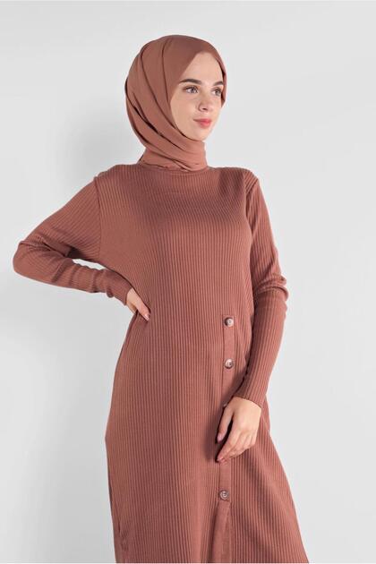 Buttoned Trick Tunic 41001