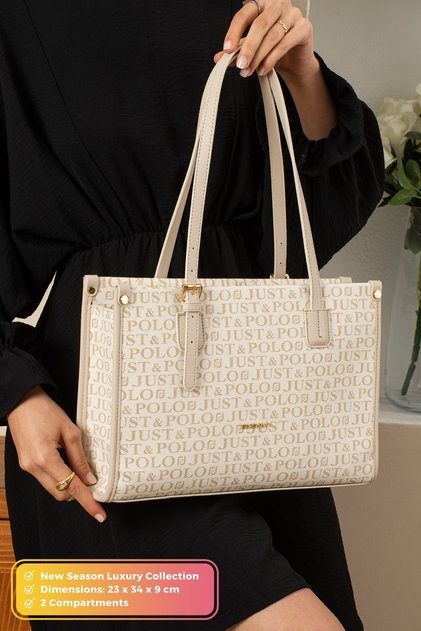 Original Women's New Season Luxury Soft Leather Zippered Trendy & Chic Oversized Hand and Arm Bag