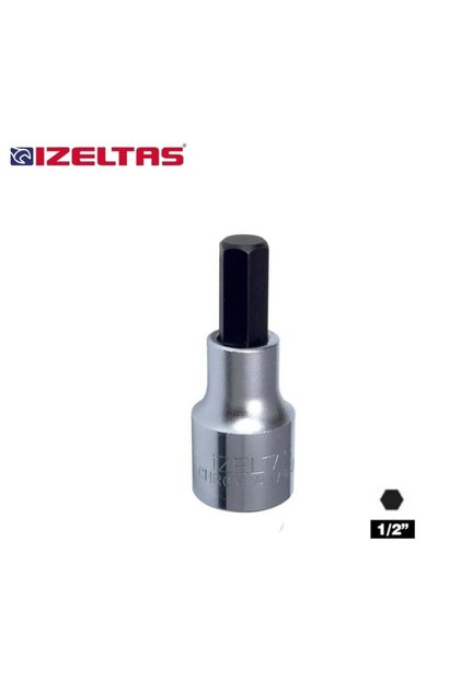 IZELTAS 1/2 H12 Lokmalı Allen Uç Kısa 12 mm