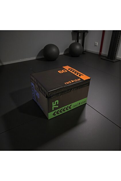 assa spor Soft PLYOBOX Küp 50×60×75 cm (CRS-114) Plyometric Box