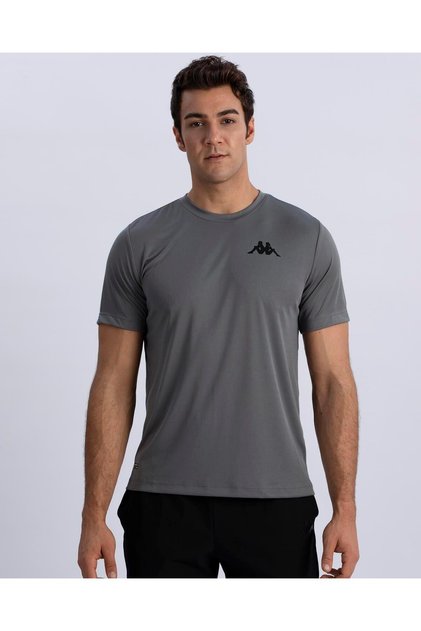 Kombat Crew Neck Tee Erkek Antra Gri Regular Tişört