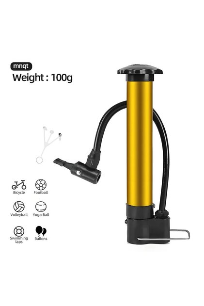 as a picture Xunting MTB Bicycle Pump 80 PSI Bike Manual Air Pump Balloon Tire Inflator Schrader Val