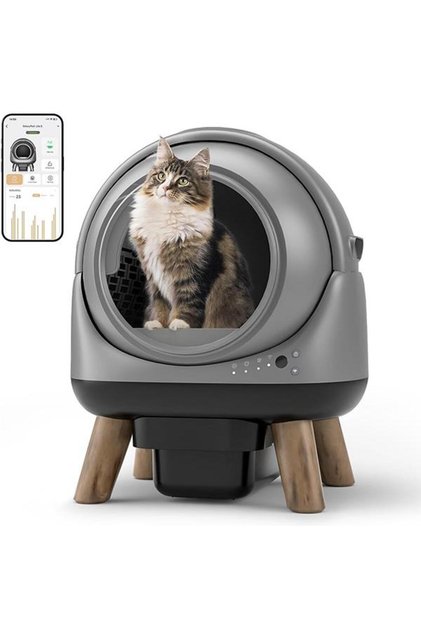 Otomatik Koku Kontrollü Akıllı Kedi Tuvaleti