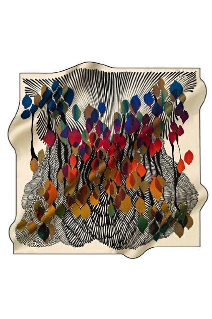 Bej 90X90 Polyester Tivil
