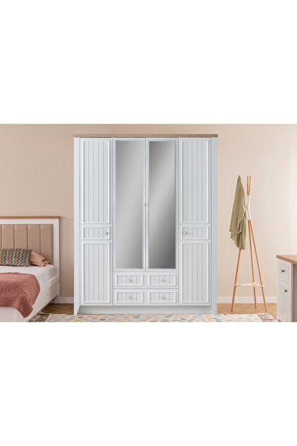 Vivense LORA GARDIROP, 4 KAPAKLI - Fiyatı, Yorumları