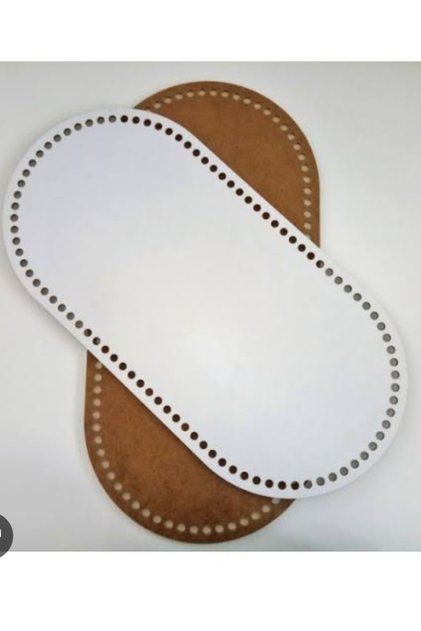 Ahsap puset tabanı, örgü kiti, 4 mm tek yüz mdf 33x65