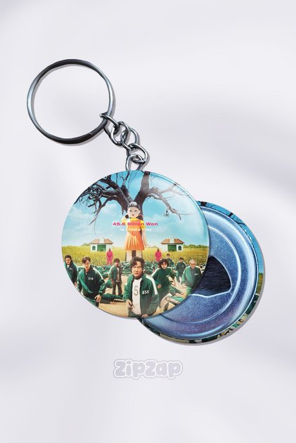 Squid Game Bag Ornament Keychain Charm (1 Pcs)