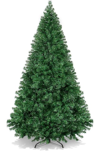 4ft Artificial Christmas Tree with 350 Branch Tips, Foldable Metal Stand, Easy Assembly Hinged Artif