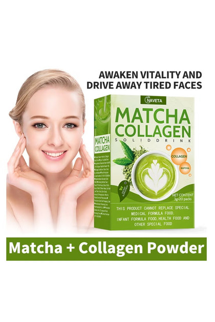 NAVETA 60g Beauty tea Matcha Flavor Green Tea Glutathione COLLAGEN  Antioxidant Drink Hair & Nails- Trendyol