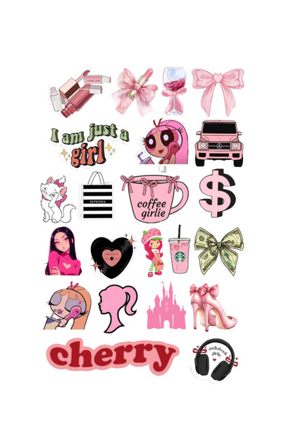 Sticker Set 22 Pieces Stickers for MacBook Notebook Tablet Phone Agenda Laptop Notebook Sticker Set