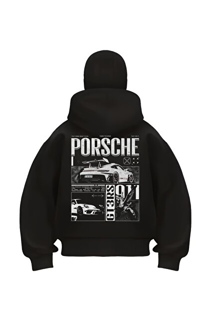 FREAK T-SHIRT Kar Maskeli Ninja Porche Unisex Sweatshirt Hırka 3