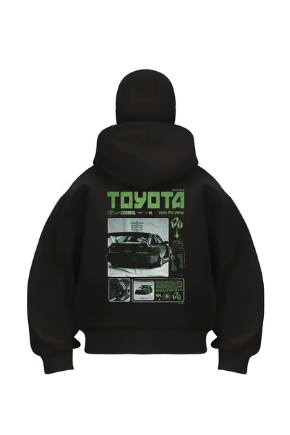 Snow Masked Ninja Toyota Unisex Sweatshirt Cardigan 3 Thread Threaded Sweatshirt