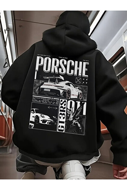 FREAK T-SHIRT Kar Maskeli Ninja Porche Unisex Sweatshirt Hırka 3