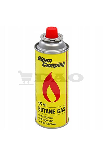 Butelie gaz ALPEN, rezerva 227gr, 400ml, prindere tip "valva cu canelura"