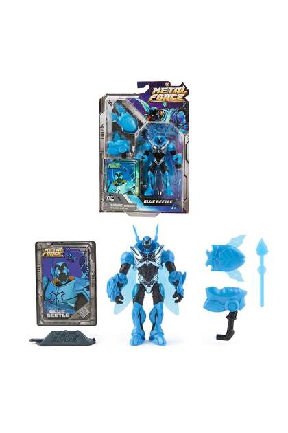 DC Metal Force Aksiyon Figürü 6070907 - Blue Beetle - Fiyatı