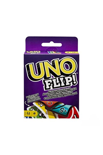 Настолна игра с карти Uno Flip за 2 до 10 играчи, за деца или възрастни, Виртуална тенденция ®